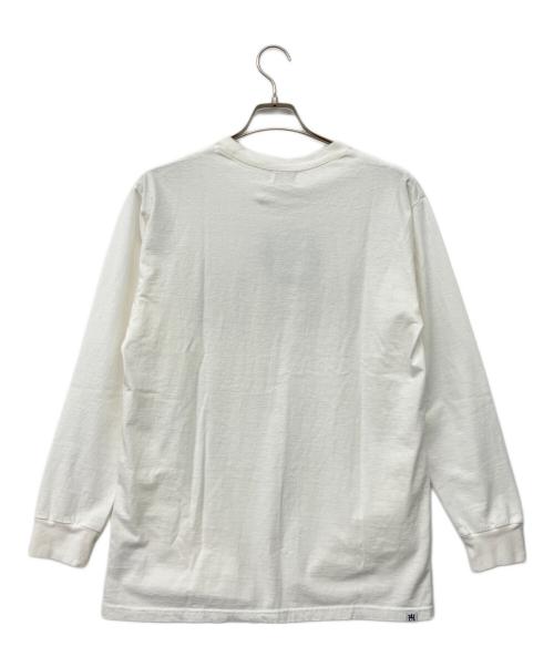 Hysteric Glamour（ヒステリックグラマー）Hysteric Glamour (ヒステリックグラマー) 長袖カットソー ホワイト サイズ:Sの古着・服飾アイテム