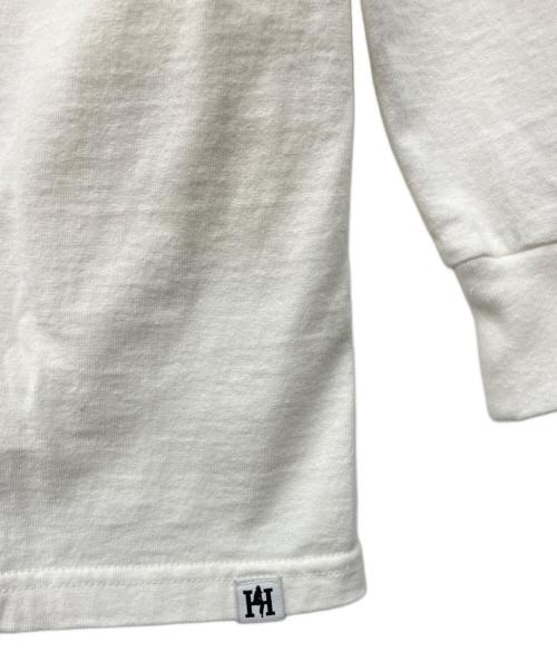 Hysteric Glamour（ヒステリックグラマー）Hysteric Glamour (ヒステリックグラマー) 長袖カットソー ホワイト サイズ:Sの古着・服飾アイテム