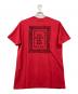 Thee Hysteric XXX (ジィ ヒステリックトリプルエックス) THEE HYSTERIC XXX DAM/LET THERE BE DARK pt Tシャツ レッド サイズ:L 未使用品：8000円