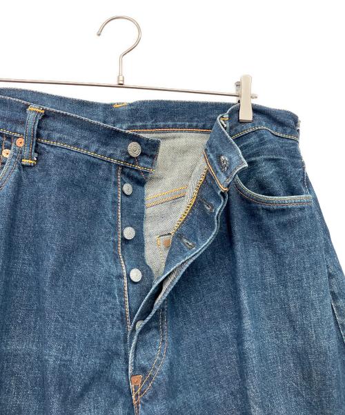 EVISU（エヴィス）EVISU (エヴィス) 2001 NO.2 大虎 ルーズフィットデニム インディゴ サイズ:38の古着・服飾アイテム