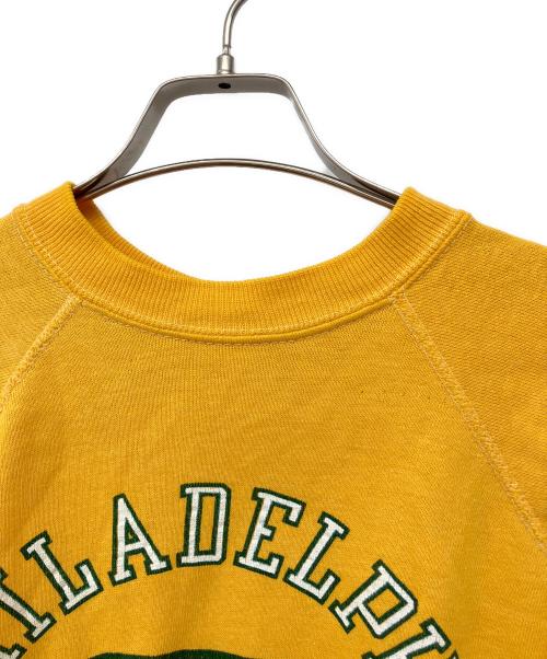 sports wear（スポーツウェア）sports wear (スポーツウェア) 60～70's カレッジスウェット イエロー サイズ:Mの古着・服飾アイテム