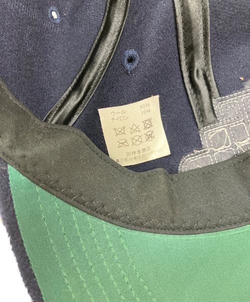 TheThreeRobbers（ザ・スリー・ラバーズ）TheThreeRobbers (ザ・スリー・ラバーズ) 50'sモデル BB CAP RICH ネイビーの古着・服飾アイテム