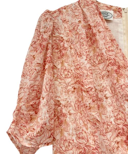 LAURA ASHLEY（ローラ アシュレイ）LAURA ASHLEY (ローラ アシュレイ) 80's ヴィンテージマキシワンピ ライトピンク サイズ:13Aの古着・服飾アイテム