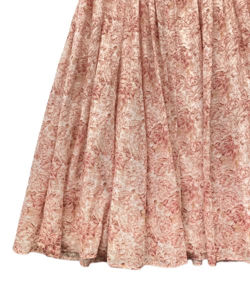 LAURA ASHLEY（ローラ アシュレイ）LAURA ASHLEY (ローラ アシュレイ) 80's ヴィンテージマキシワンピ ライトピンク サイズ:13Aの古着・服飾アイテム