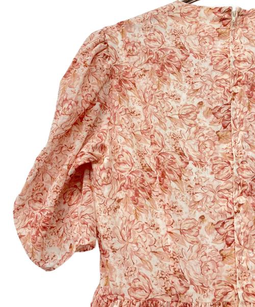 LAURA ASHLEY（ローラ アシュレイ）LAURA ASHLEY (ローラ アシュレイ) 80's ヴィンテージマキシワンピ ライトピンク サイズ:13Aの古着・服飾アイテム