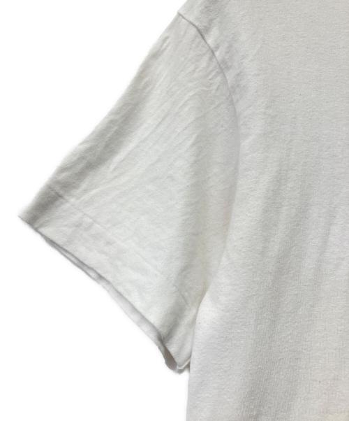 PLAY COMME des GARCONS（プレイコムデギャルソン）PLAY COMME des GARCONS (プレイコムデギャルソン) ハートロゴプリントTシャツ ホワイト サイズ:Lの古着・服飾アイテム