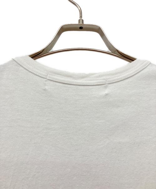 PLAY COMME des GARCONS（プレイコムデギャルソン）PLAY COMME des GARCONS (プレイコムデギャルソン) ハートロゴプリントTシャツ ホワイト サイズ:Lの古着・服飾アイテム