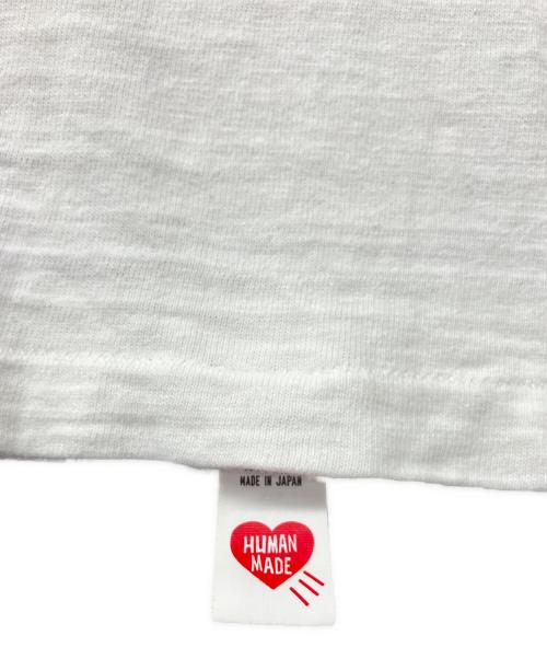HUMAN MADE（ヒューマンメイド）HUMAN MADE (ヒューマンメイド) HM 17 T-SHIRT 1808 ホワイト サイズ:Lの古着・服飾アイテム