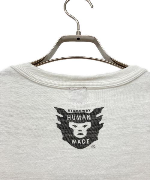 HUMAN MADE（ヒューマンメイド）HUMAN MADE (ヒューマンメイド) HM 17 T-SHIRT 1808 ホワイト サイズ:Lの古着・服飾アイテム