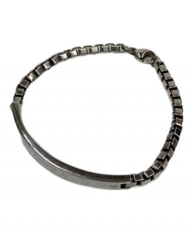中古・古着通販】Tiffany & Co. (ティファニー) シルバーブレスレット