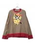Vivienne Westwood man（ヴィヴィアン ウェストウッド マン）の古着「ENDANGERED SPECIES OWL SWEAT SHIRT」｜ベージュ×レッド