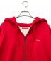 中古・古着 SUPREME (シュプリーム) Small Box Thermal Zip Up Small Box Thermal Zip Up floral thermal Sweat Sweat レッド サイズ:M：18000円