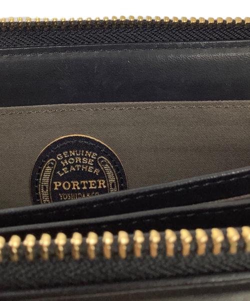 PORTER（ポーター）PORTER (ポーター) LONG WALLET ブラックの古着・服飾アイテム