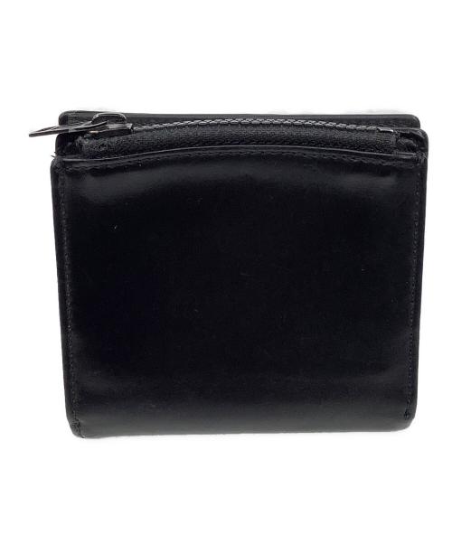 Maison Margiela（メゾンマルジェラ）Maison Margiela (メゾンマルジェラ) 4ステッチ フリップフラップウォレット ブラックの古着・服飾アイテム