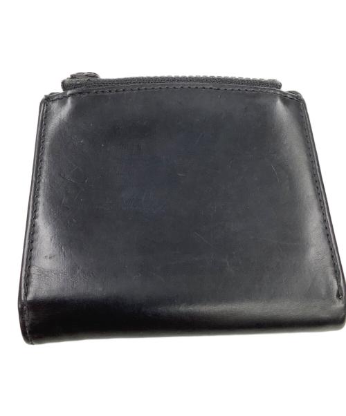 Maison Margiela（メゾンマルジェラ）Maison Margiela (メゾンマルジェラ) 4ステッチ フリップフラップウォレット ブラックの古着・服飾アイテム