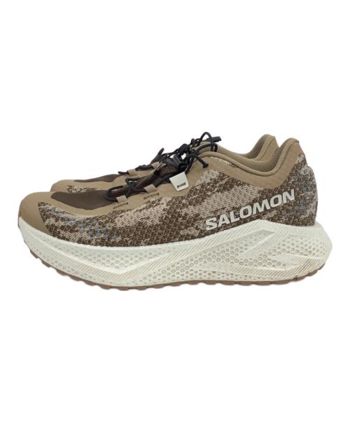 SALOMON（サロモン）SALOMON (サロモン) AERO GLIDE 4 GRVL ベージュ サイズ:27.5cmの古着・服飾アイテム