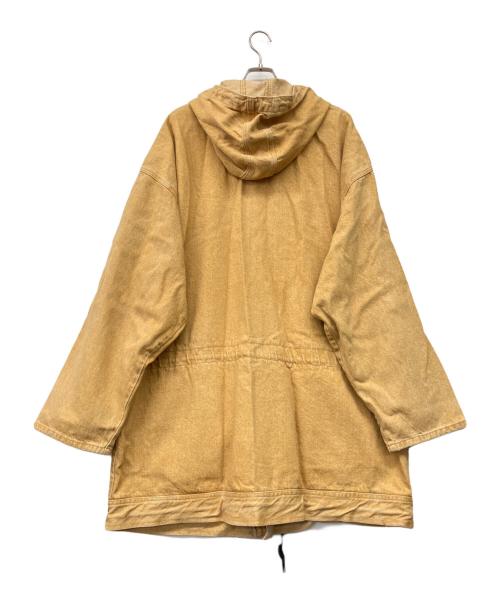 CORNICHE（コーニッシュ）CORNICHE (コーニッシュ) デニムコート ライトブラウン サイズ:XLの古着・服飾アイテム