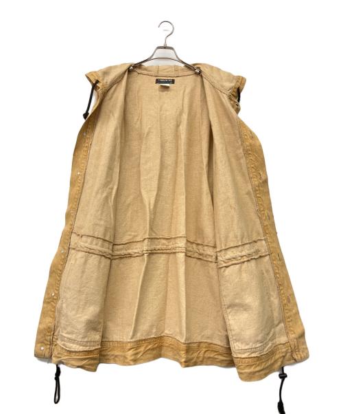 CORNICHE（コーニッシュ）CORNICHE (コーニッシュ) デニムコート ライトブラウン サイズ:XLの古着・服飾アイテム