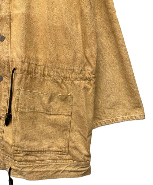 CORNICHE（コーニッシュ）CORNICHE (コーニッシュ) デニムコート ライトブラウン サイズ:XLの古着・服飾アイテム
