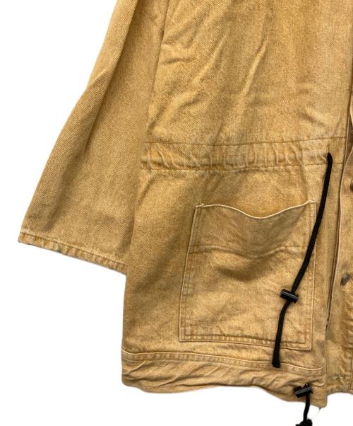 CORNICHE（コーニッシュ）CORNICHE (コーニッシュ) デニムコート ライトブラウン サイズ:XLの古着・服飾アイテム