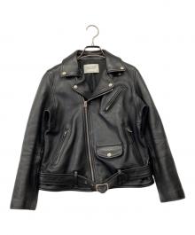 beautiful people（ビューティフルピープル）の古着「VINTAGE LEATHER RIDERS JACKET」｜ブラック