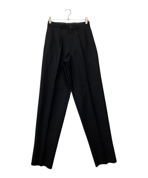 Y's for men（ワイズフォーメン）Y'S for men (ワイズフォーメン) 90's ウールスラックス ブラック サイズ:Sの古着・服飾アイテム