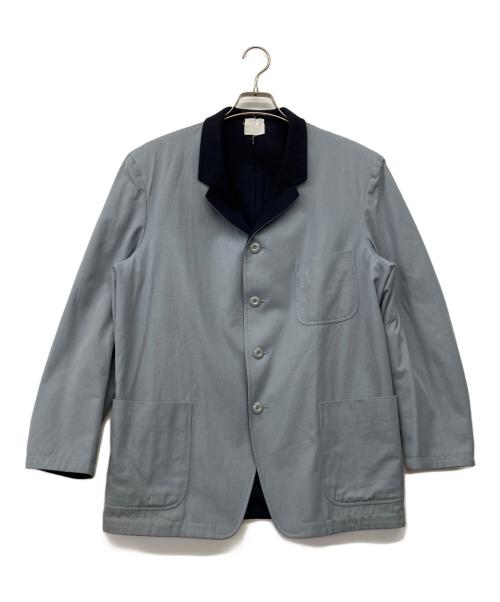 Y's for men（ワイズフォーメン）Y'S for men (ワイズフォーメン) 90'S リバーシブルウールジャケット ライトグレー×ネイビー サイズ:Sの古着・服飾アイテム