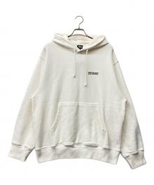 stussy（ステューシー）の古着「Jumbo Pigment Dyed Hoodie」｜ホワイト