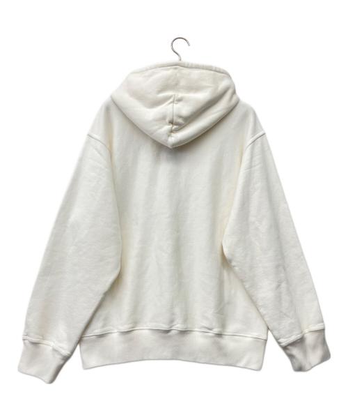 stussy（ステューシー）stussy (ステューシー) Jumbo Pigment Dyed Hoodie ホワイト サイズ:L 未使用品の古着・服飾アイテム