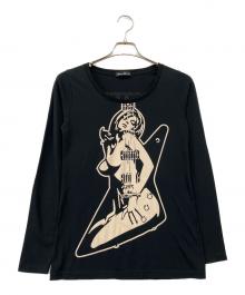 Hysteric Glamour（ヒステリックグラマー）の古着「長袖カットソー」｜ブラック