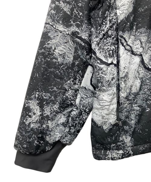 NIKE ACG（ナイキエーシージー）NIKE ACG (ナイキエーシージー) Therma-FIT ADV Allover Print Jacket ブラック×ホワイト サイズ:Lの古着・服飾アイテム