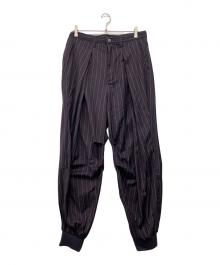 glamb（グラム）の古着「Tuck in Tuck Pants」｜パープル