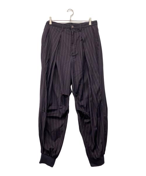 glamb（グラム）glamb (グラム) Tuck in Tuck Pants パープル サイズ:L 未使用品の古着・服飾アイテム