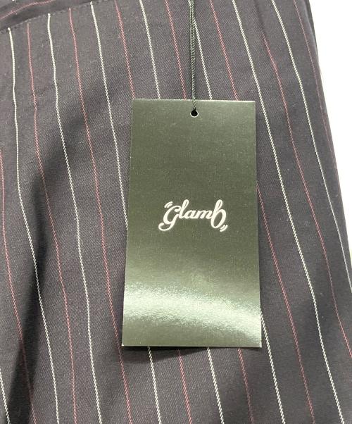 glamb（グラム）glamb (グラム) Tuck in Tuck Pants パープル サイズ:L 未使用品の古着・服飾アイテム