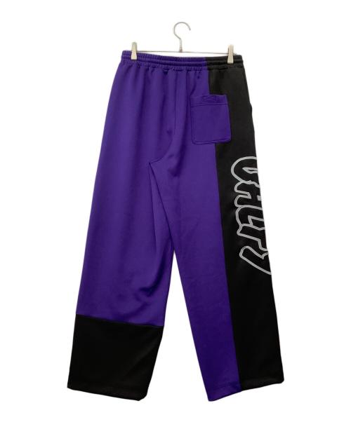 GALFY（ガルフィー）GALFY (ガルフィー) セットアップジャージ ブラック×パープル サイズ:L 未使用品の古着・服飾アイテム
