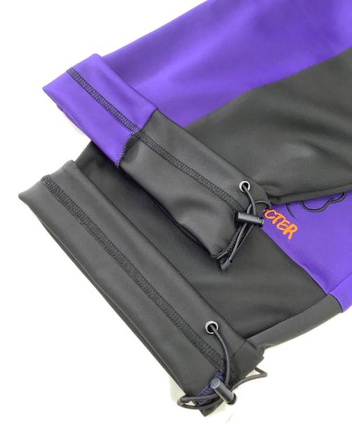 GALFY（ガルフィー）GALFY (ガルフィー) セットアップジャージ ブラック×パープル サイズ:L 未使用品の古着・服飾アイテム