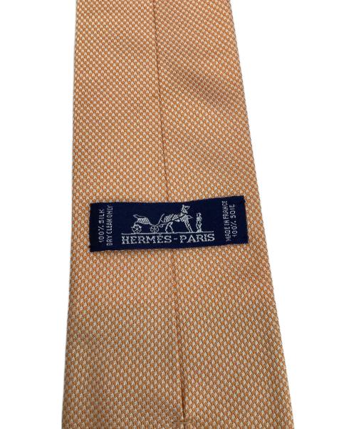 HERMES（エルメス）HERMES (エルメス) ネクタイ オレンジ サイズ:不明の古着・服飾アイテム