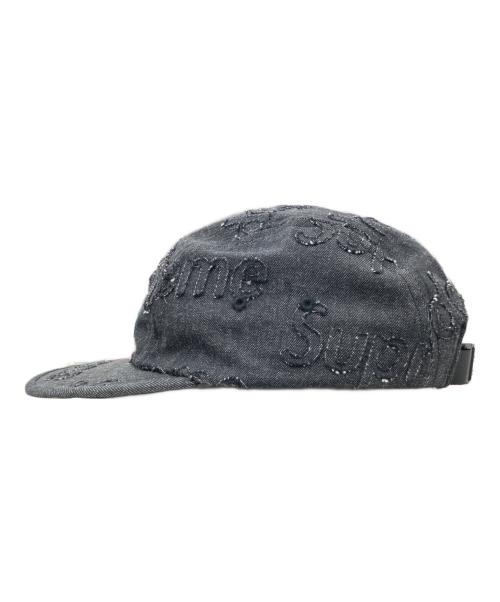SUPREME（シュプリーム）SUPREME (シュプリーム) Lasered Denim Camp Cap グレーの古着・服飾アイテム