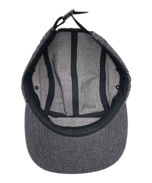 SUPREME（シュプリーム）SUPREME (シュプリーム) Lasered Denim Camp Cap グレーの古着・服飾アイテム