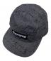 SUPREME（シュプリーム）の古着「Lasered Denim Camp Cap」｜グレー