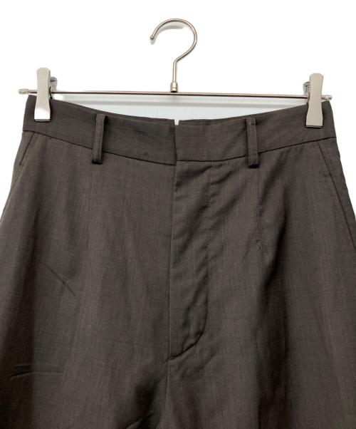 LOEFF（ロエフ）LOEFF (ロエフ) トロピカルウール ボンタン パンツ ブラウンの古着・服飾アイテム