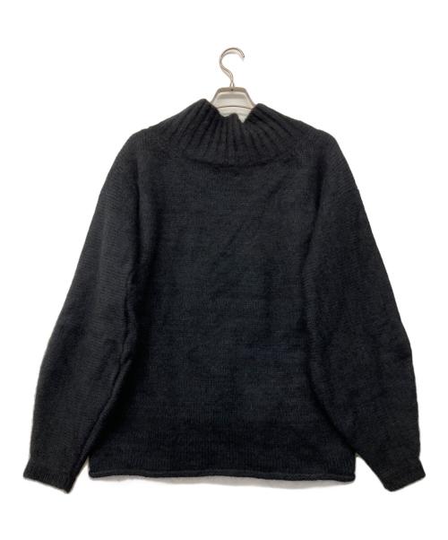 Yohji Yamamoto FEMME（ヨウジヤマモトファム）yohji yamamoto FEMME (ヨウジヤマモトファム) 00's ウールハイネックニット ブラック サイズ:3の古着・服飾アイテム