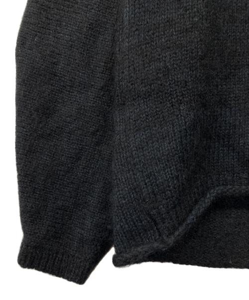 Yohji Yamamoto FEMME（ヨウジヤマモトファム）yohji yamamoto FEMME (ヨウジヤマモトファム) 00's ウールハイネックニット ブラック サイズ:3の古着・服飾アイテム