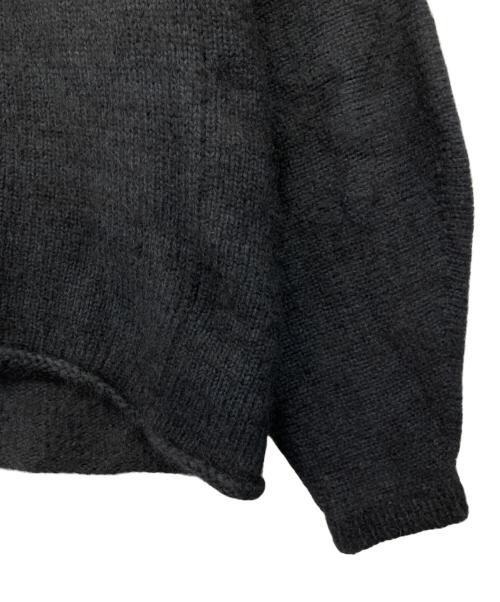 Yohji Yamamoto FEMME（ヨウジヤマモトファム）yohji yamamoto FEMME (ヨウジヤマモトファム) 00's ウールハイネックニット ブラック サイズ:3の古着・服飾アイテム