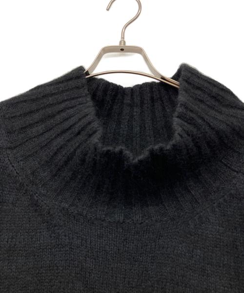 Yohji Yamamoto FEMME（ヨウジヤマモトファム）yohji yamamoto FEMME (ヨウジヤマモトファム) 00's ウールハイネックニット ブラック サイズ:3の古着・服飾アイテム