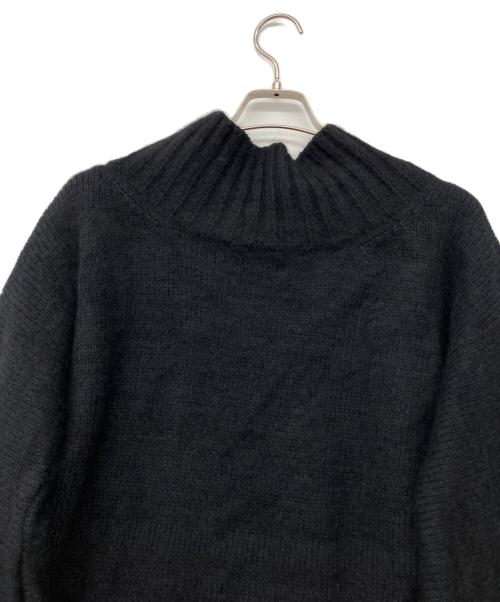 Yohji Yamamoto FEMME（ヨウジヤマモトファム）yohji yamamoto FEMME (ヨウジヤマモトファム) 00's ウールハイネックニット ブラック サイズ:3の古着・服飾アイテム
