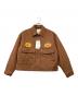 AVIREX（アヴィレックス）の古着「AVIREX×PEANUTS DENIM WORK JACKET」｜ブラウン