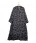 marimekko（マリメッコ）の古着「MAISOL UNIKKO DRESS MEKKO CLASSIC UNIKKO CUPRO」｜グレー