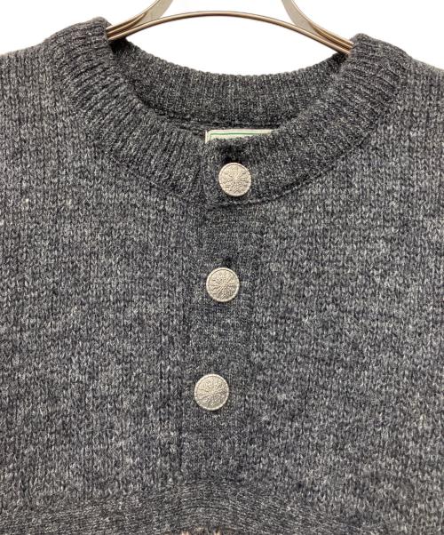 L.L.Bean（エルエルビーン）L.L.Bean (エルエルビーン) 80's バーズアイプルオーバーノルディックニット グレー サイズ:Sの古着・服飾アイテム