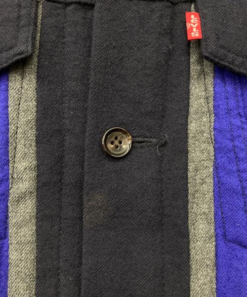 COMME des GARCONS（コムデギャルソン）COMME des GARCONS (コムデギャルソン) LEVI'S (リーバイス) JUNYA WATANABE ブラック×ネイビー サイズ:Mの古着・服飾アイテム